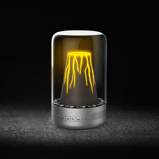 创意产品设计案例——火山小夜灯